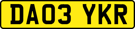 DA03YKR