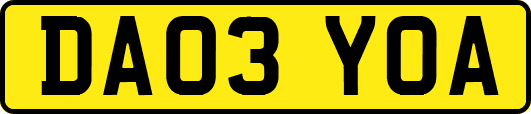DA03YOA
