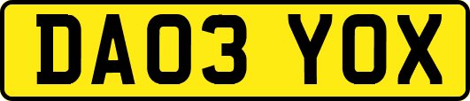 DA03YOX
