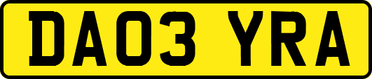 DA03YRA