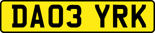 DA03YRK