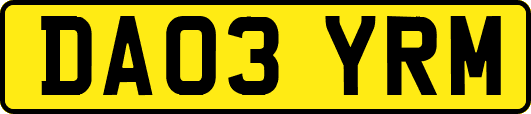 DA03YRM