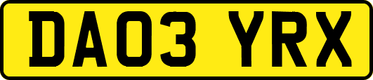 DA03YRX