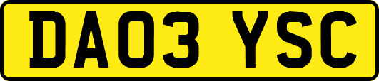 DA03YSC