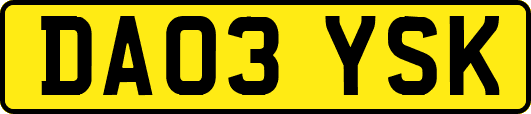 DA03YSK