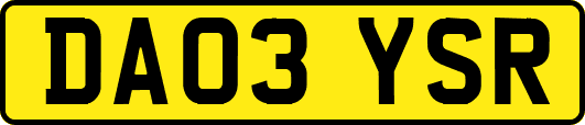 DA03YSR