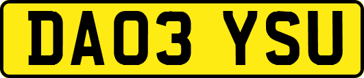 DA03YSU