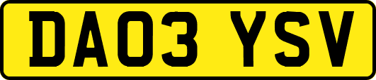 DA03YSV