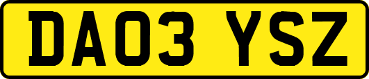 DA03YSZ