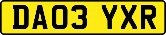 DA03YXR