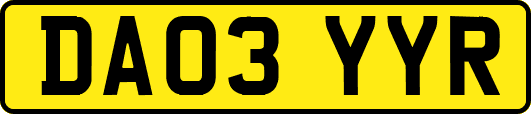 DA03YYR