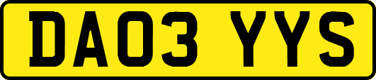 DA03YYS