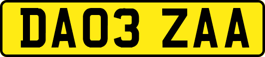 DA03ZAA