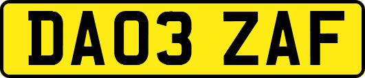 DA03ZAF