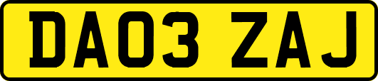 DA03ZAJ