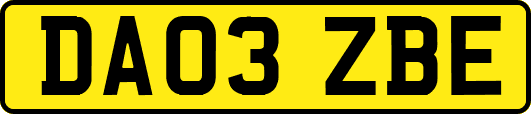DA03ZBE