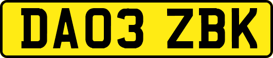 DA03ZBK