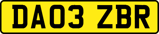 DA03ZBR