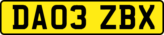 DA03ZBX