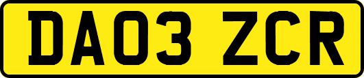 DA03ZCR