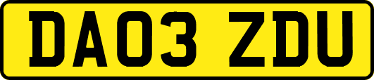 DA03ZDU