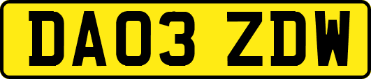 DA03ZDW