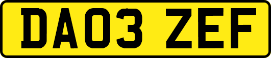 DA03ZEF