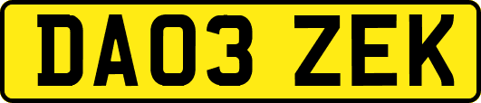 DA03ZEK