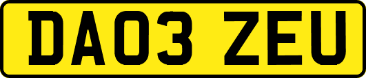 DA03ZEU