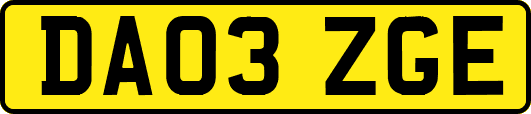 DA03ZGE