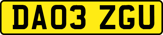DA03ZGU