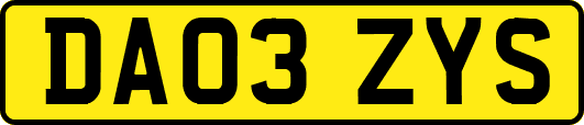 DA03ZYS