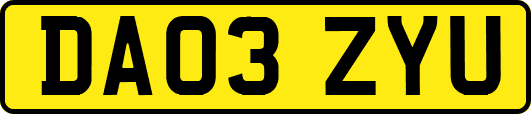 DA03ZYU