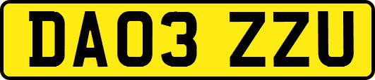 DA03ZZU
