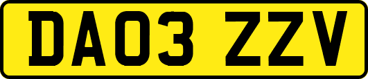 DA03ZZV