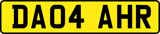 DA04AHR