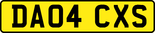 DA04CXS