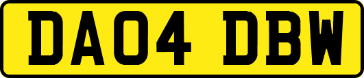 DA04DBW