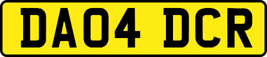 DA04DCR