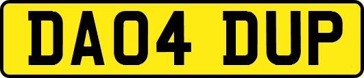DA04DUP