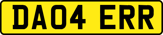 DA04ERR