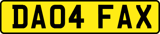 DA04FAX