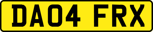 DA04FRX