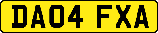 DA04FXA
