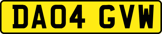 DA04GVW