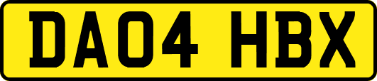 DA04HBX