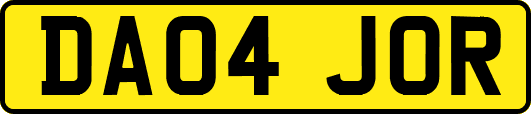 DA04JOR