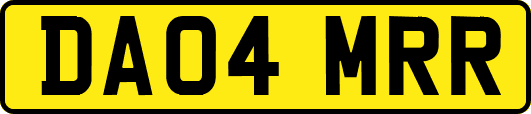 DA04MRR