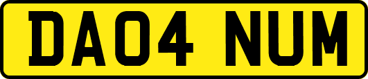DA04NUM