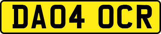 DA04OCR